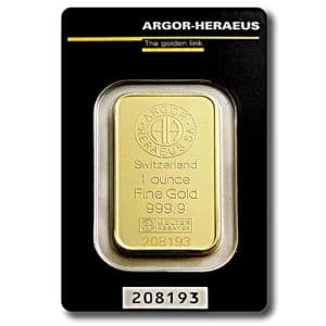 Argor Heraeus 1oz (31.1g)